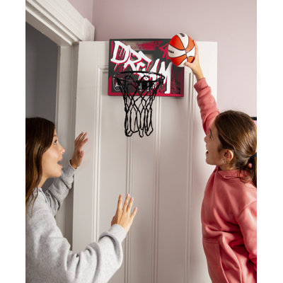 Franklin Sports WNBA Atlanta Dream Over The Door Basketball Hoop